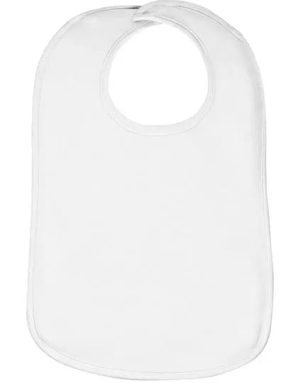 Organic Baby Bib Olli 01 - White