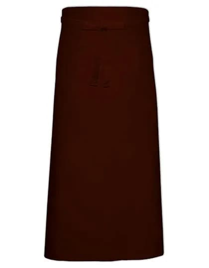 Bistro Apron XXL with Pocket - Brown