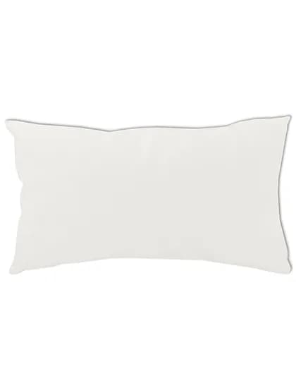 Cushion Cover Sublime With Zipper - White