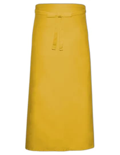 Bistro Apron With Front Pocket - Yellow