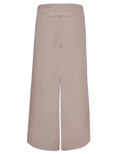 Bistro Apron With Split - Khaki