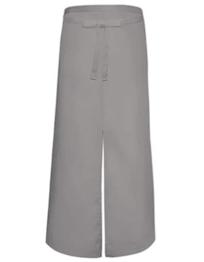 Bistro Apron With Split - Mouse Grey