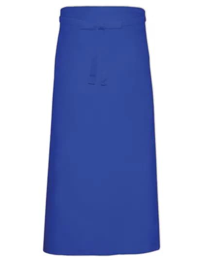 Bistro Apron With Front Pocket - Royal