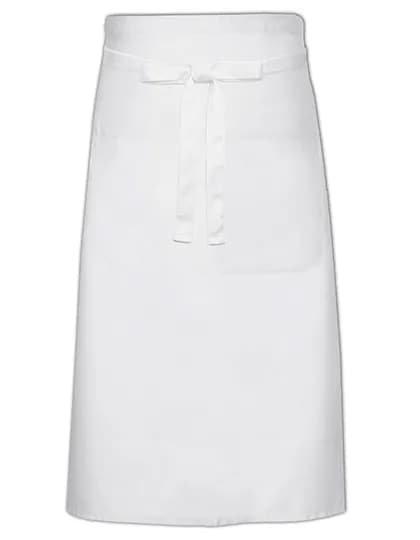 Cook´s Apron With Pocket - White