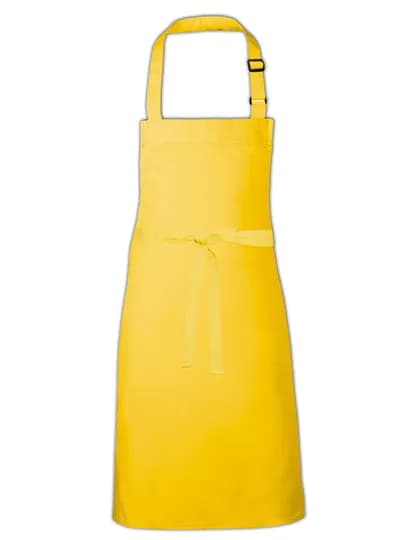 Barbecue Apron Adjustable - Yellow