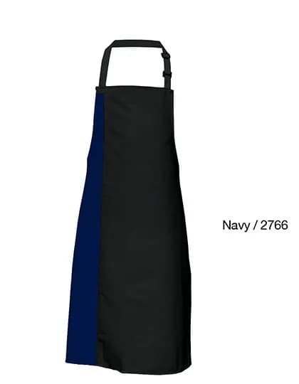 Duo Apron - Black/Navy (ca. Pantone 2766)