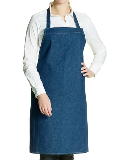 Jeans Barbecue Apron - Denim Blue
