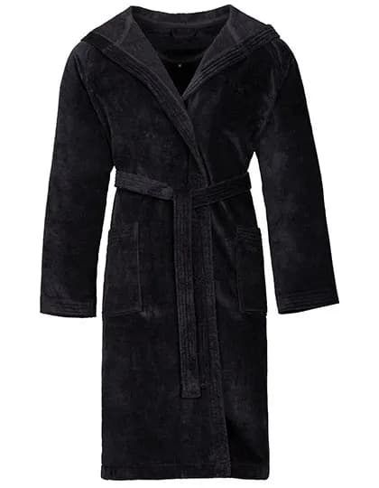 Unisex Kapuzenmantel Texas - Black