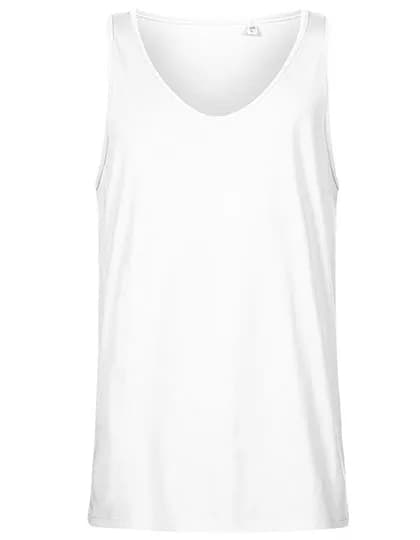 Men´s Roundneck Tanktop - White