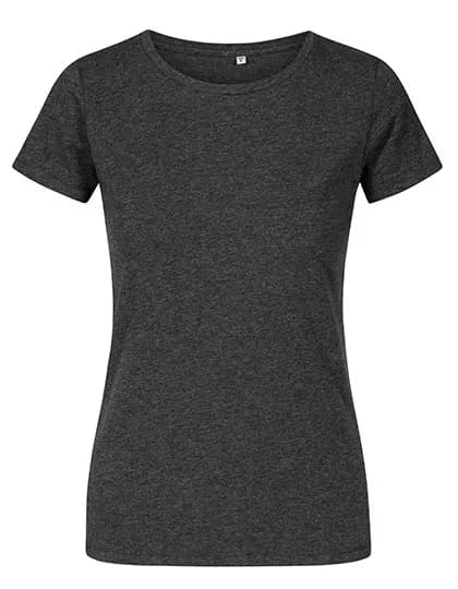Women´s Roundneck T-Shirt - Heather Black