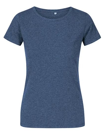Women´s Roundneck T-Shirt - Heather Navy