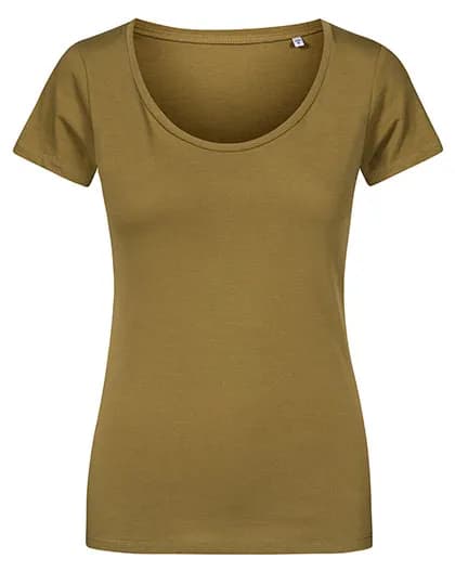 Women´s Deep Scoop T-Shirt - Olive