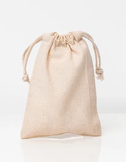Small Cotton Stuff Bag - Natural