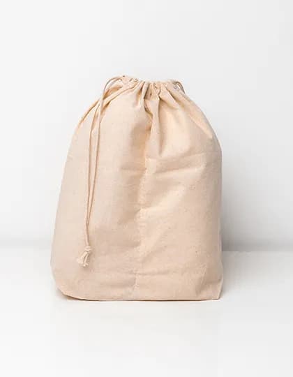 Cotton Bag With Separation/Shoe Bag - Natural