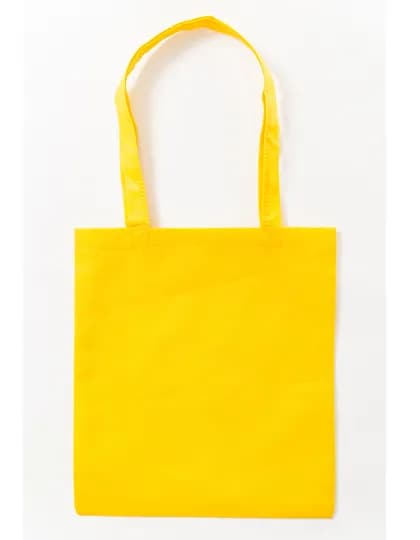 PP Shopper Bag Long Handles - Yellow (ca. Pantone 115U-HKS 04)