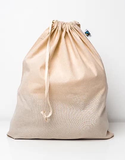 Large Fairtrade Cotton Stuff Bag - Natural
