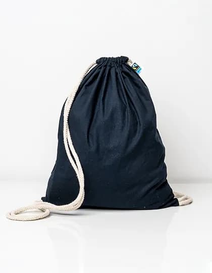 Fairtrade Cotton Gymbag - Navy (ca. Pantone 532C)