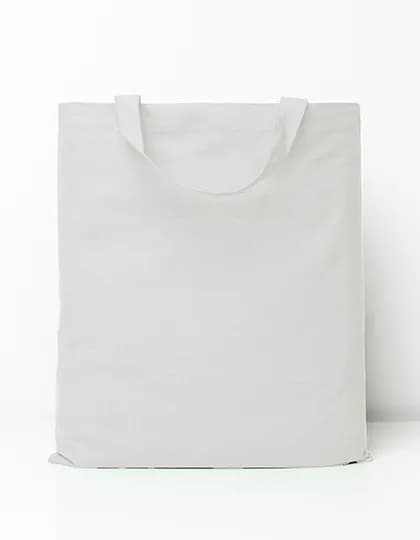 Cotton Bag Short Handles - White