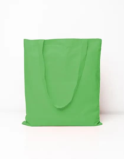 Cotton Bag Long Handles - Light Green (ca. Pantone 361C)