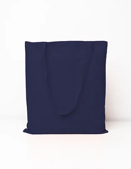 Cotton Bag Long Handles - Navy (ca. Pantone 295C)
