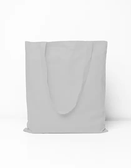 Cotton Bag Long Handles - White