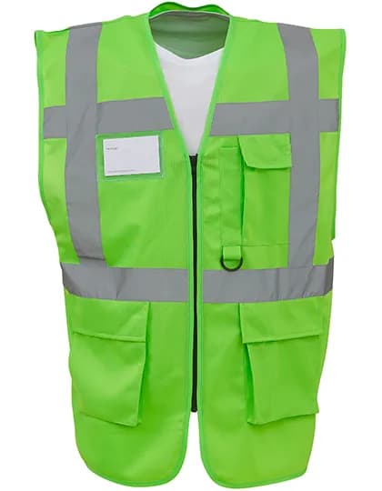 Multi-Functional Executive Waistcoat - Lime