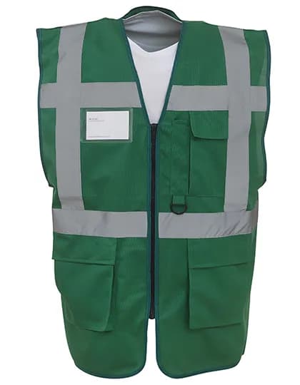 Multi-Functional Executive Waistcoat - Paramedic Green