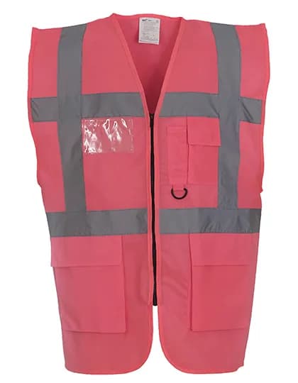 Multi-Functional Executive Waistcoat - Pink