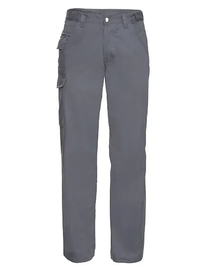 Workwear Polycotton Twill Trousers - Convoy Grey (Solid)