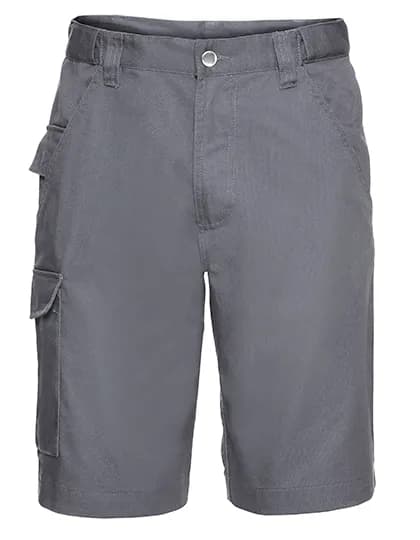 Workwear Polycotton Twill Shorts - Convoy Grey (Solid)