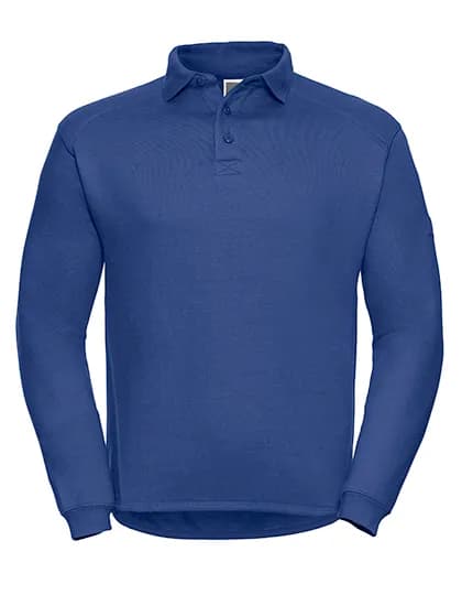 Heavy Duty Workwear Collar Sweatshirt - Bright Royal