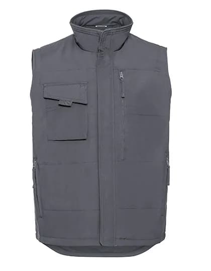 Heavy Duty Workwear Gilet - Convoy Grey (Solid)