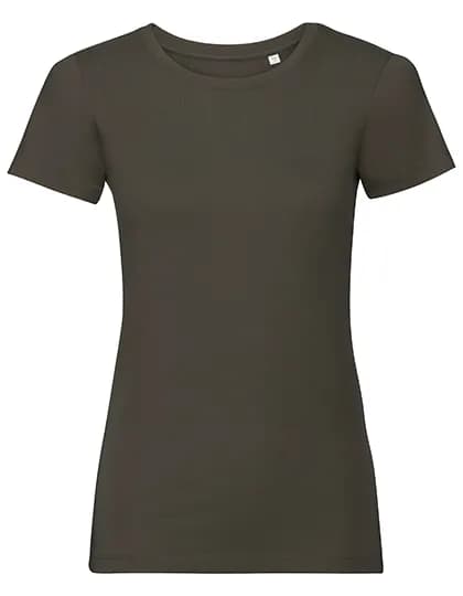 Ladies`Pure Organic T - Dark Olive