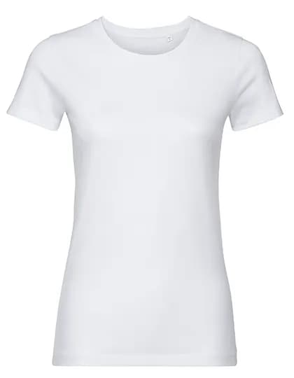 Ladies`Pure Organic T - White
