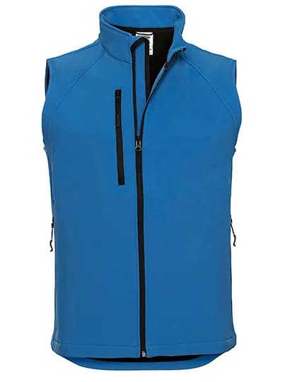 Men´s Softshell Gilet - Azure Blue