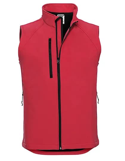 Men´s Softshell Gilet - Classic Red