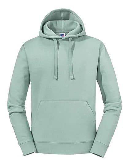 Mens Authentic Hooded Sweat - Eucalyptus Green