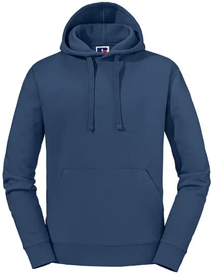 Mens Authentic Hooded Sweat - Indigo