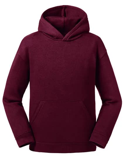 Kids Authentic Hooded Sweat - Burgundy