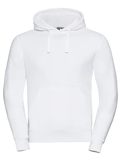 Mens Authentic Hooded Sweat - White