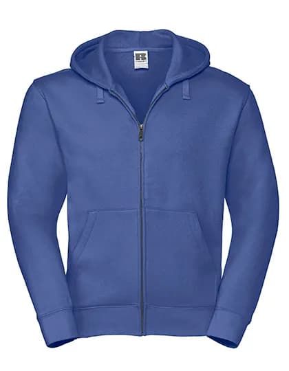 Mens Authentic Zipped Hood Jacket - Bright Royal