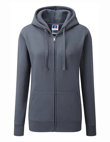 Ladies´ Authentic Zipped Hood Jacket - Convoy Grey (Solid)
