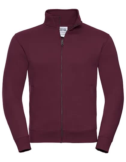 Mens Authentic Sweat Jacket - Burgundy