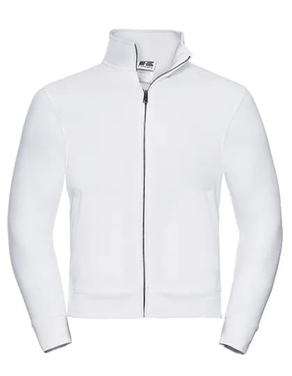 Mens Authentic Sweat Jacket - White