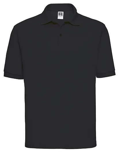 Mens Classic Polycotton Polo - Black