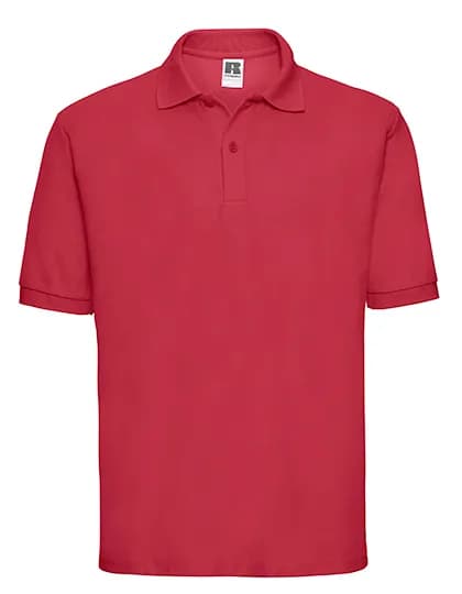Mens Classic Polycotton Polo - Classic Red