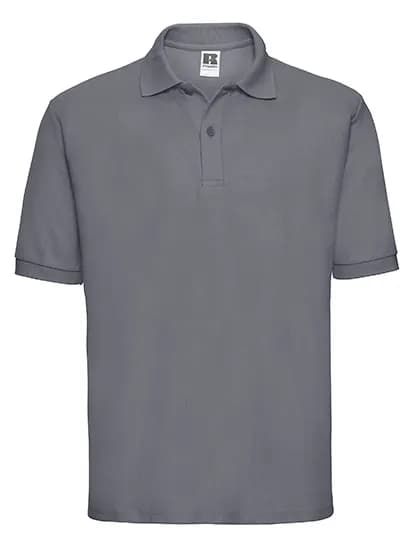 Mens Classic Polycotton Polo - Convoy Grey (Solid)
