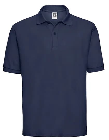Mens Classic Polycotton Polo - French Navy