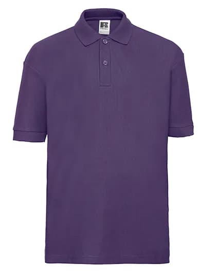 Kids Classic Polycotton Polo - Purple