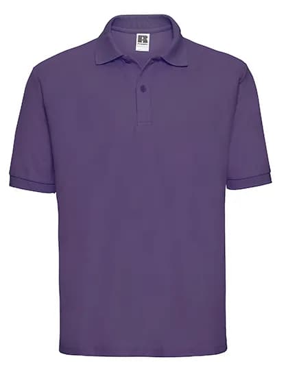 Mens Classic Polycotton Polo - Purple